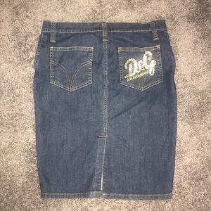 DOLCE & GABBANA PENCIL SKIRT